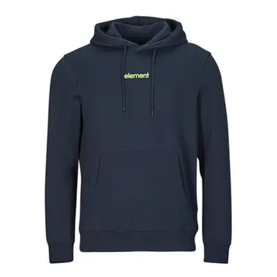 Element SIMPLE LOGO HOOD men's Sweatshirt in Blue