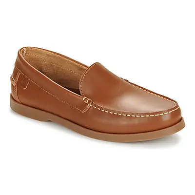 Casual Attitude NEVIE men's Boat Shoes in Brown