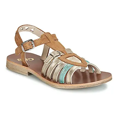 GBB FANNI girls's Children's Sandals in Brown