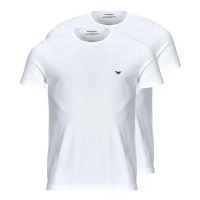 Emporio Armani CC717-111267 men's T shirt in White