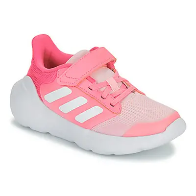 Adidas Tensaur Run 3.0 EL C girls's Children's Sports Trainers in Pink