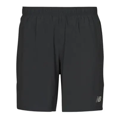 New Balance CORE RUN 2 in 1 Inch SHORT men's Shorts in Black