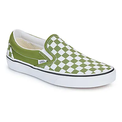 Vans Classic Slip-On women's Slip-ons (Shoes) in Green