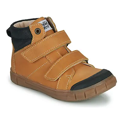 GBB HENI boys's Children's Shoes (High-top Trainers) in Brown