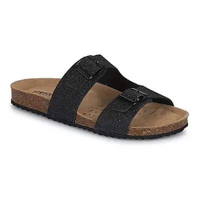 Geox D BRIONIA women's Mules / Casual Shoes in Black