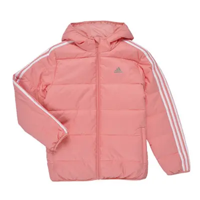 Adidas Essentials 3-Stripes Padded Jacket girls's Children's Jacket in Pink