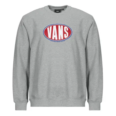 Vans Spray On Loose Crew men's Sweatshirt in Grey