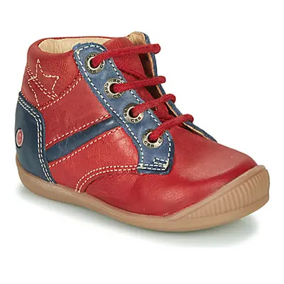 GBB RATON boys's Children's Shoes (High-top Trainers) in Red