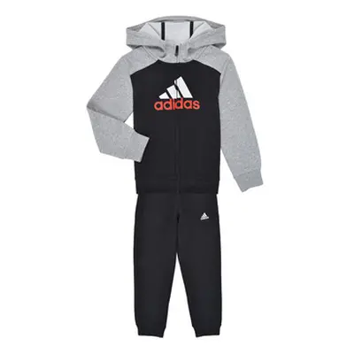 Adidas Essentials Big Logo Fleece Track Suit boys's in Grey