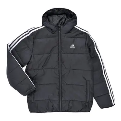 Adidas Essentials 3-Stripes Padded Jacket girls's Children's Jacket in Black