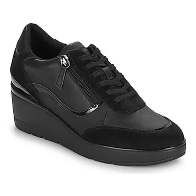 Geox D ILDE women's Shoes (Trainers) in Black