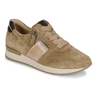 Gabor 53420 women's Shoes (Trainers) in Beige