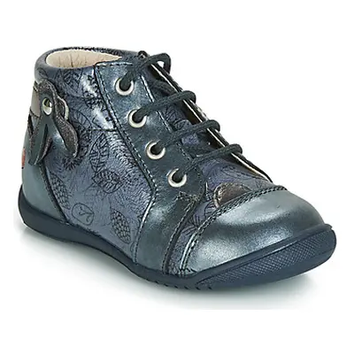 GBB NICOLE girls's Children's Shoes (High-top Trainers) in Blue