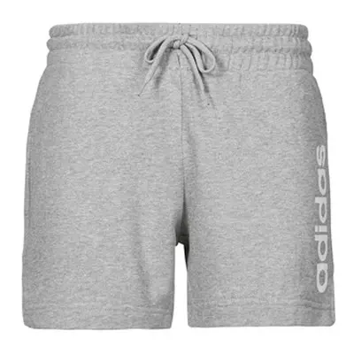 Adidas Essentials Linear French Terry Shorts women's Shorts in Grey