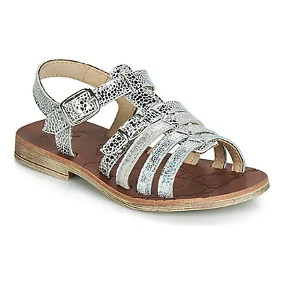 GBB BANGKOK girls's Children's Sandals in Silver