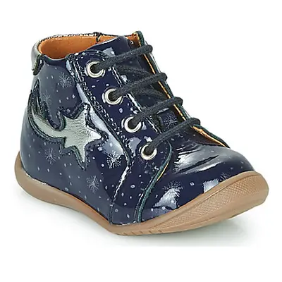 GBB POMME girls's Children's Shoes (High-top Trainers) in Blue