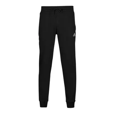 Adidas Essentials Fleece Tapered Cuffed Joggers men's Sportswear in Black