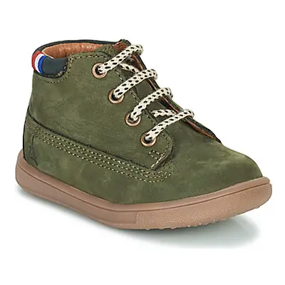 GBB JEANNOT boys's Children's Shoes (High-top Trainers) in Green