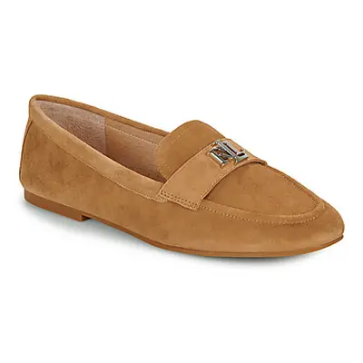 Lauren Ralph Lauren AVERI III-FLATS-LOAFER women's Loafers / Casual Shoes in Beige