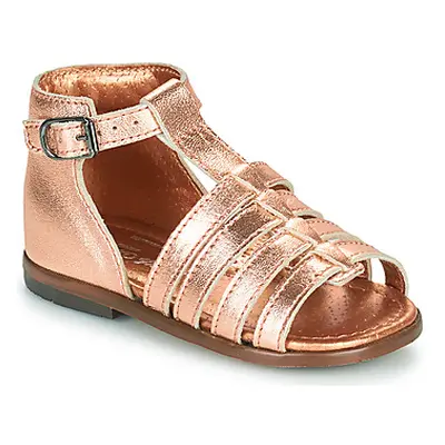 Little Mary HOSMOSE girls's Children's Sandals in Gold