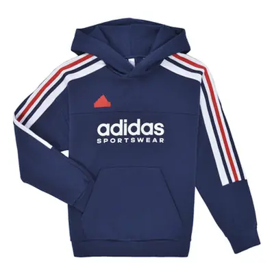 Adidas Tiro Nations Pack Hood boys's Children's sweatshirt in Marine