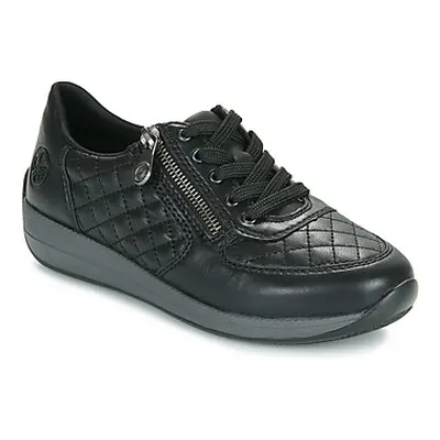 Rieker POLINA women's Shoes (Trainers) in Black