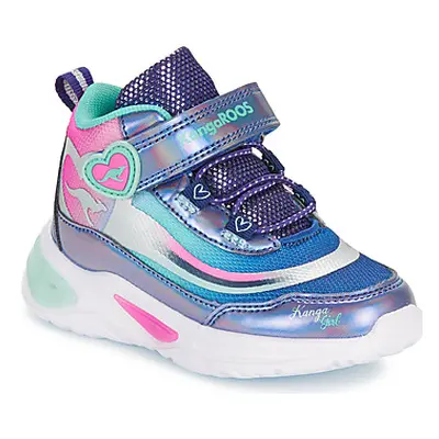 Kangaroos K-SLG Willow Mid EV girls's Children's Shoes (High-top Trainers) in Blue