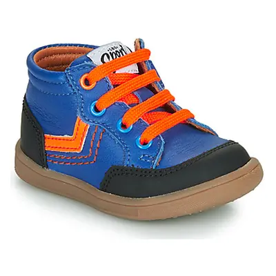 GBB VIGO boys's Children's Shoes (High-top Trainers) in Blue