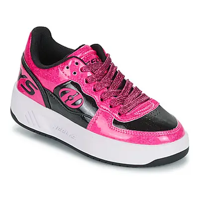 Heelys REZERVE LOW PATENT PU girls's Children's Roller shoes in Pink