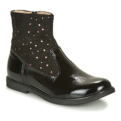 GBB OSHINO girls's Children's Mid Boots in Black