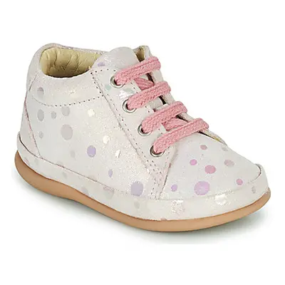 Little Mary GAMBARDE girls's Children's Shoes (High-top Trainers) in Pink