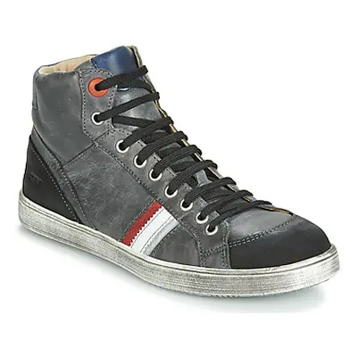 GBB ANGELO boys's Children's Shoes (High-top Trainers) in Grey