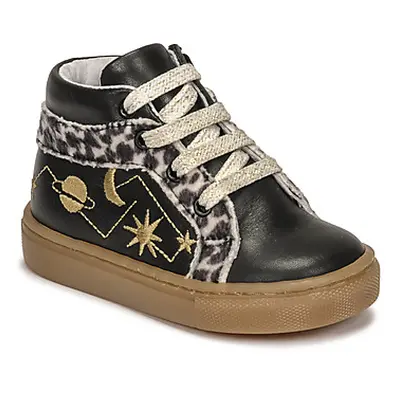 GBB DANY girls's Children's Shoes (High-top Trainers) in Black