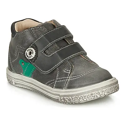 Catimini BICHOU boys's Children's Shoes (High-top Trainers) in Grey