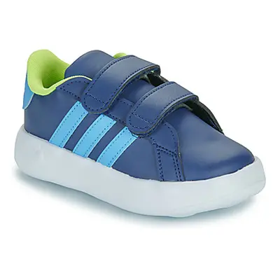 Adidas GRAND COURT 2.0 CF I boys's Children's Shoes (Trainers) in Blue