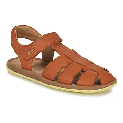 Camper BIC0 girls's Children's Sandals in Brown