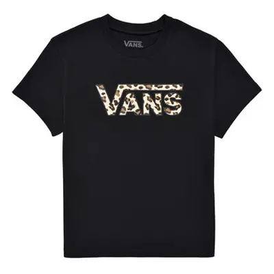 Vans GR FELIDAE DROP V SS girls's Children's T shirt in Black