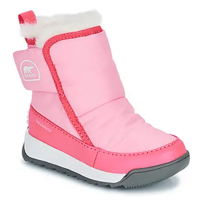 Sorel CHILDRENS WHITNEY II PLUS BOOTIE WP girls's Children's Snow boots in Pink