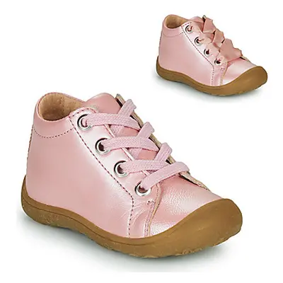 Little Mary GOOD girls's Children's Shoes (High-top Trainers) in Pink