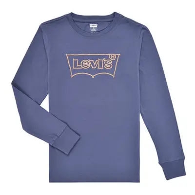 Levis LVB ROPE BATWING LS TEE boys's in Blue