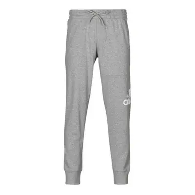 Adidas Essentials French Terry Tapered Cuff Logo Joggers men's Sportswear in Grey