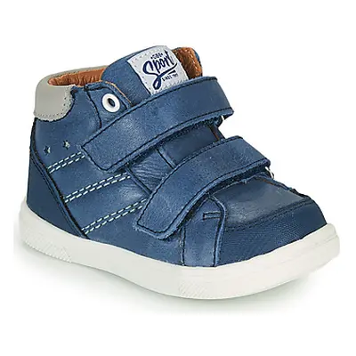 GBB MORISO boys's Children's Shoes (High-top Trainers) in Blue