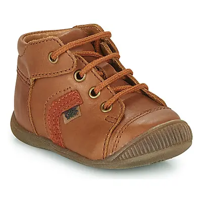 GBB GARY boys's Children's Shoes (High-top Trainers) in Brown