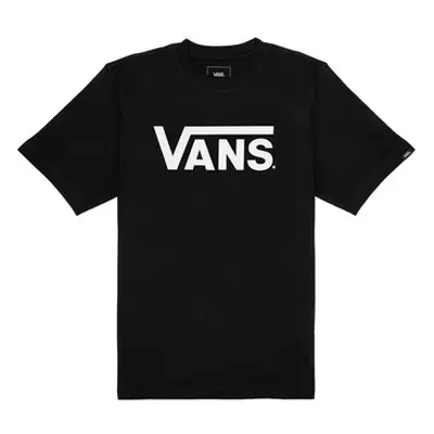 Vans BY VANS CLASSIC girls's Children's T shirt in Black