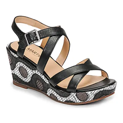 JB Martin DARELO women's Sandals in Black