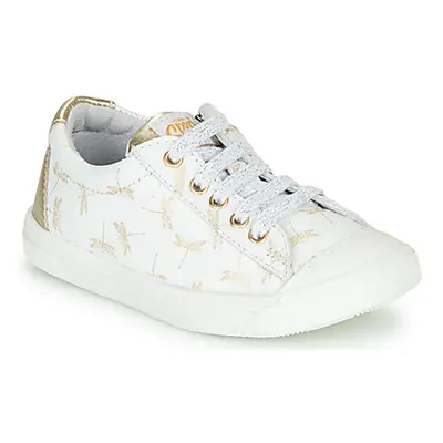 GBB MATIA girls's Children's Shoes (Trainers) in White