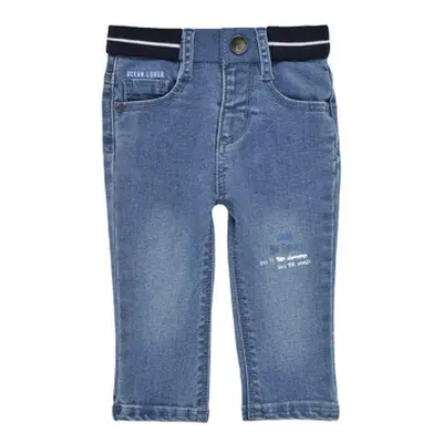 Ikks XS29001-83 boys's Children's Skinny Jeans in Blue