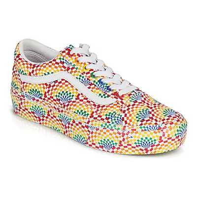 Vans OLD SKOOL PLATFORM women's Shoes (Trainers) in Multicolour