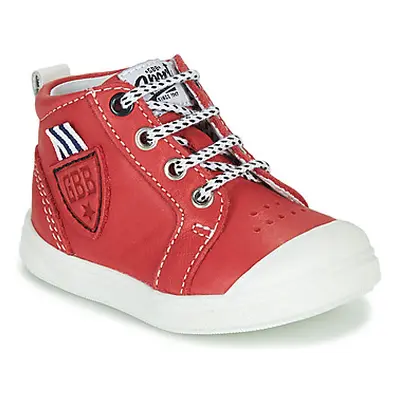 GBB GREGOR boys's Children's Shoes (High-top Trainers) in Red