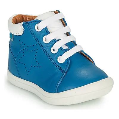 GBB BAMBOU boys's Children's Shoes (High-top Trainers) in Blue